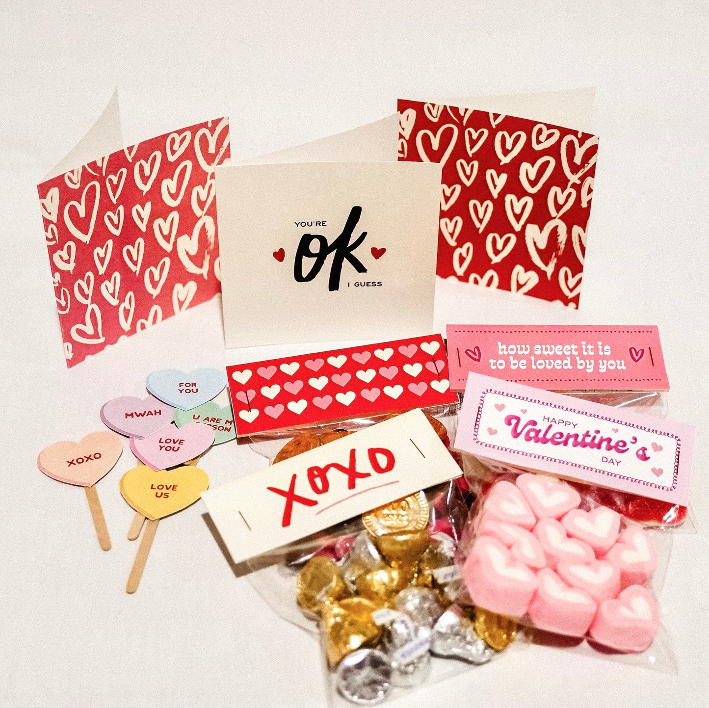The Love Club Mini Loot Bag Tags (Printable)