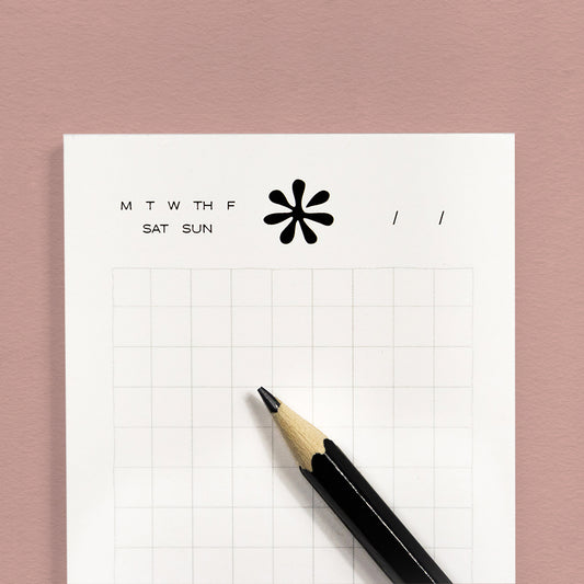 Daily Grid Memo Pad